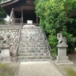 愛西市の古墳（奥津社古墳）